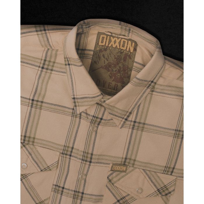 DIXXON-FLANNEL-COVERT-WITH-BAG - FLANNEL - Synik Clothing - synikclothing.com