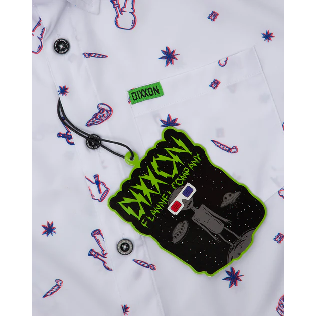 DIXXON-FLANNEL-DOODLES-PARTY-SHIRT-WITH-BAG - General - Synik Clothing - synikclothing.com