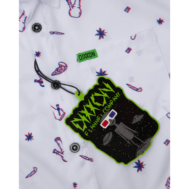 DIXXON-FLANNEL-DOODLES-PARTY-SHIRT-WITH-BAG - General - synikclothing.com