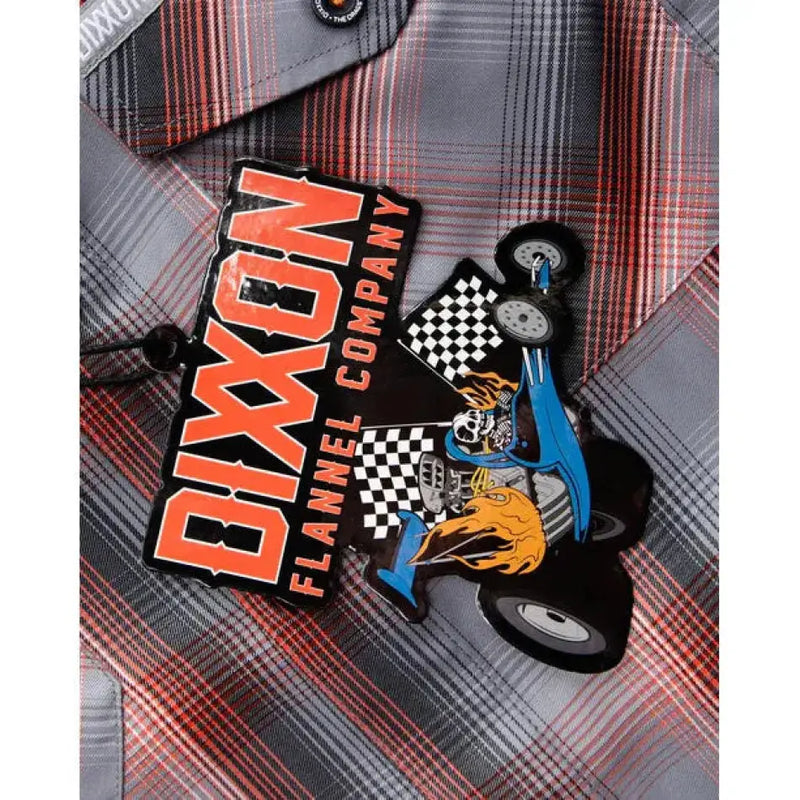 DIXXON FLANNEL DRAGSTRIP BAMBOO SHIRT WITH BAG - BAMBOO - synikclothing.com