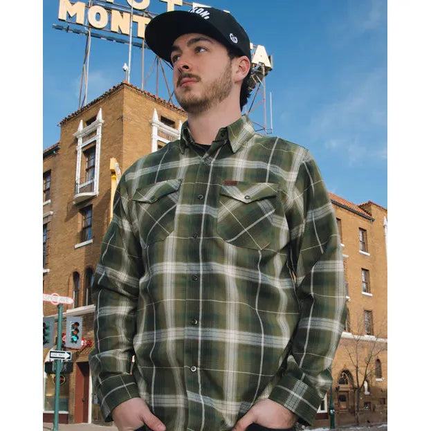 DIXXON-FLANNEL-FLAGSTAFF-WITH-BAG - FLANNEL - synikclothing.com