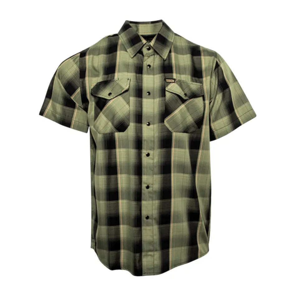 DIXXON FLANNEL FULL METAL JACKET SS BAMBOO - BAMBOO - synikclothing.com