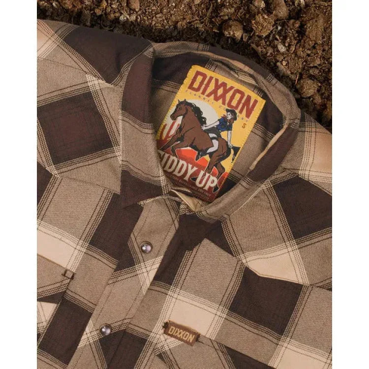 DIXXON-FLANNEL-GIDDY-UP-WITH-BAG - FLANNEL - synikclothing.com