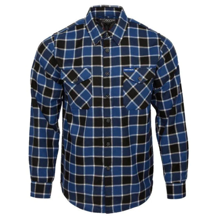 DIXXON-FLANNEL-GREY-DAZE-WITH-BAG - FLANNEL - synikclothing.com