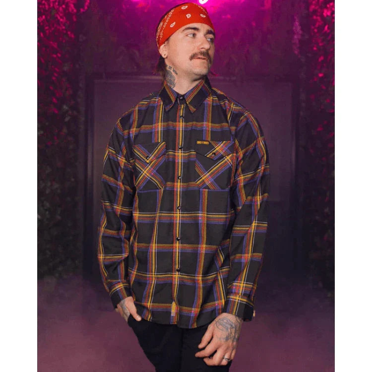 DIXXON-FLANNEL-GUNS-N-ROSES-WITH-BAG - FLANNEL - synikclothing.com