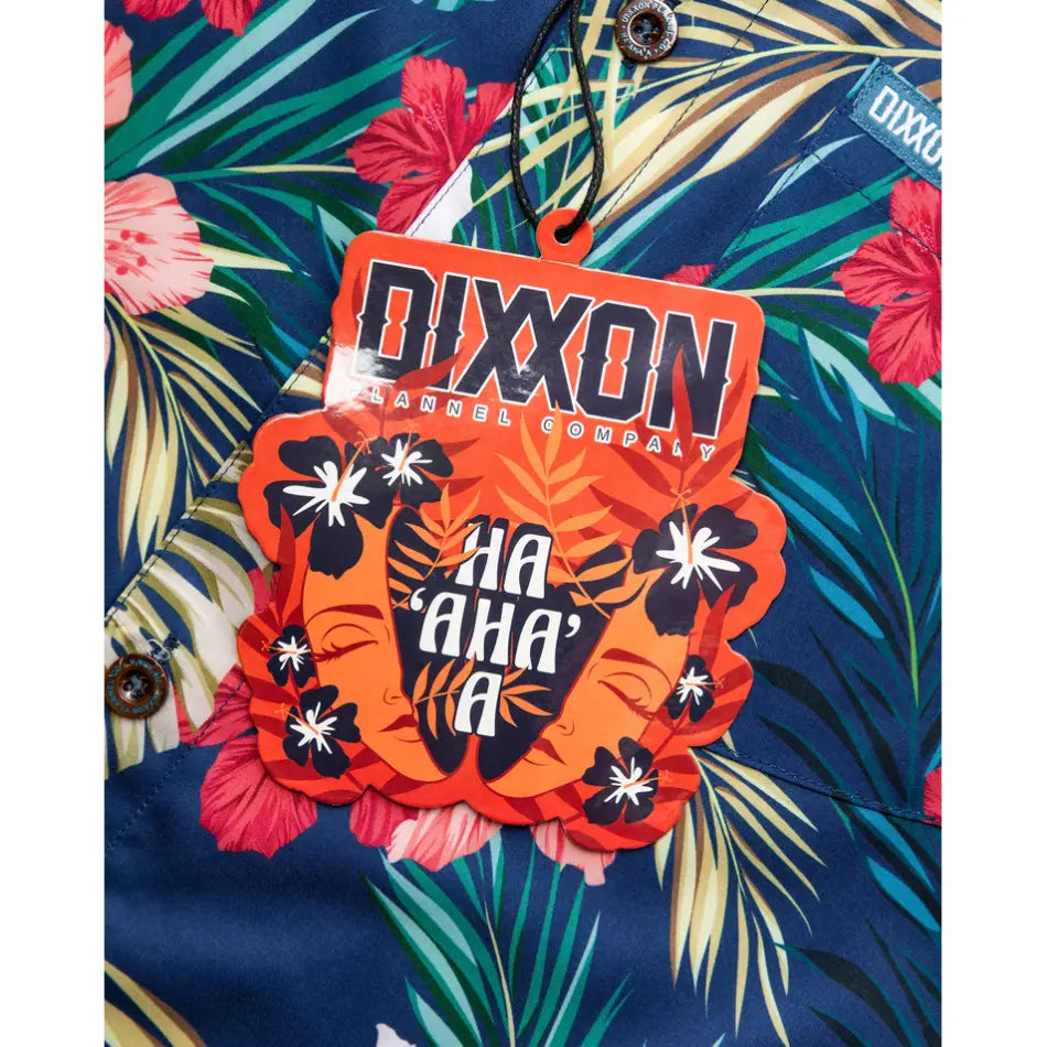 DIXXON FLANNEL HA'AHA'HA SHIRT WITH BAG - WOVEN - synikclothing.com