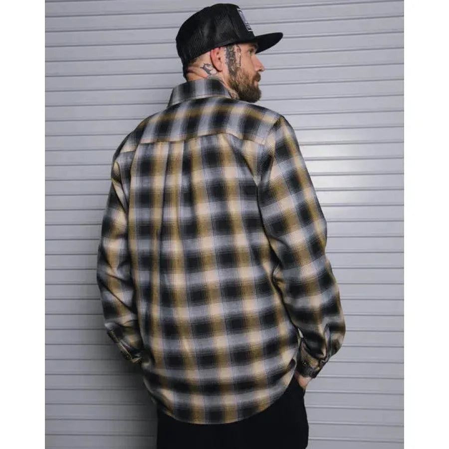 DIXXON-FLANNEL-HATEBREED-RISE-OF-BRUTALITY-WITH-BAG - FLANNEL - synikclothing.com