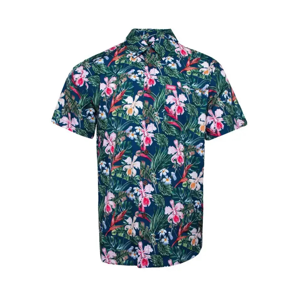 DIXXON FLANNEL LAHAINA PARTY SHIRT - BAMBOO - synikclothing.com