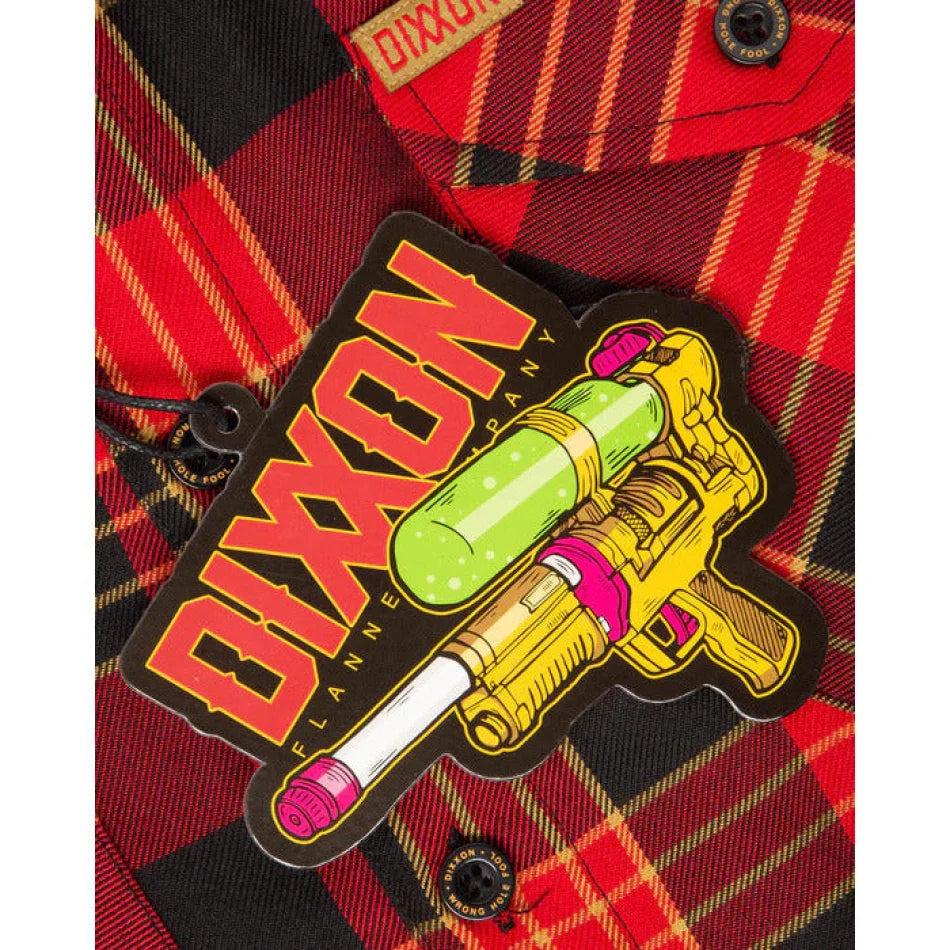 DIXXON-FLANNEL-MENACE-FLANNEL-WITH-BAG - FLANNEL - synikclothing.com