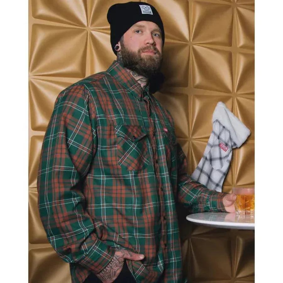 DIXXON-FLANNEL-MISTLETOE-WITH-BAG - FLANNEL - synikclothing.com