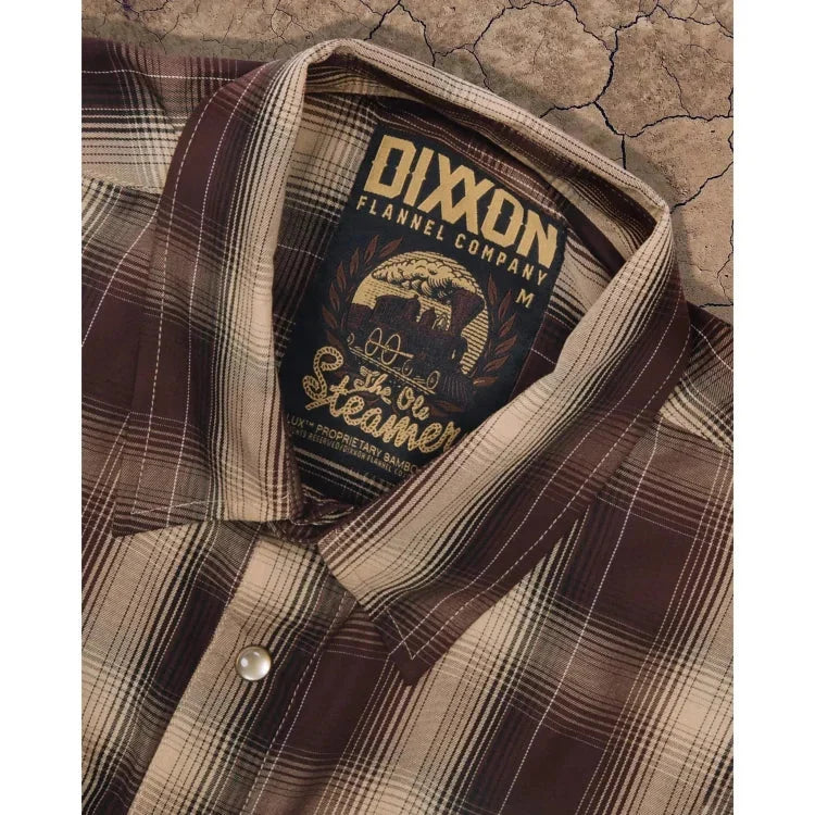 DIXXON-FLANNEL-OLE-STEAMER-SS-BAMBOO-WITH-BAG - BAMBOO - synikclothing.com