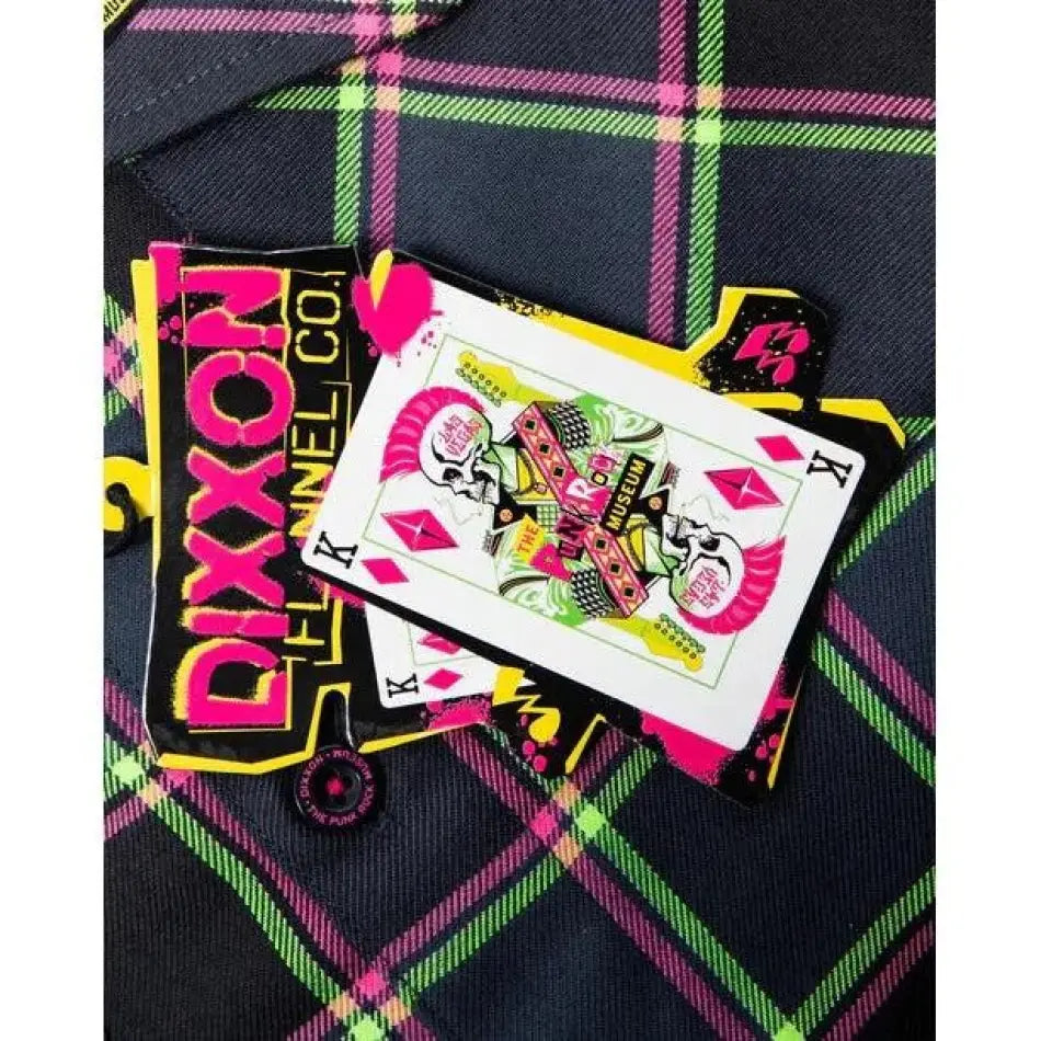 DIXXON FLANNEL PUNK ROCK MUSEUM WITH THE BAG - FLANNEL - synikclothing.com