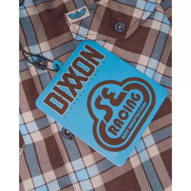 DIXXON-FLANNEL-SE-BIKES RETRO-RACING-WITH-BAG - FLANNEL - Synik Clothing - synikclothing.com
