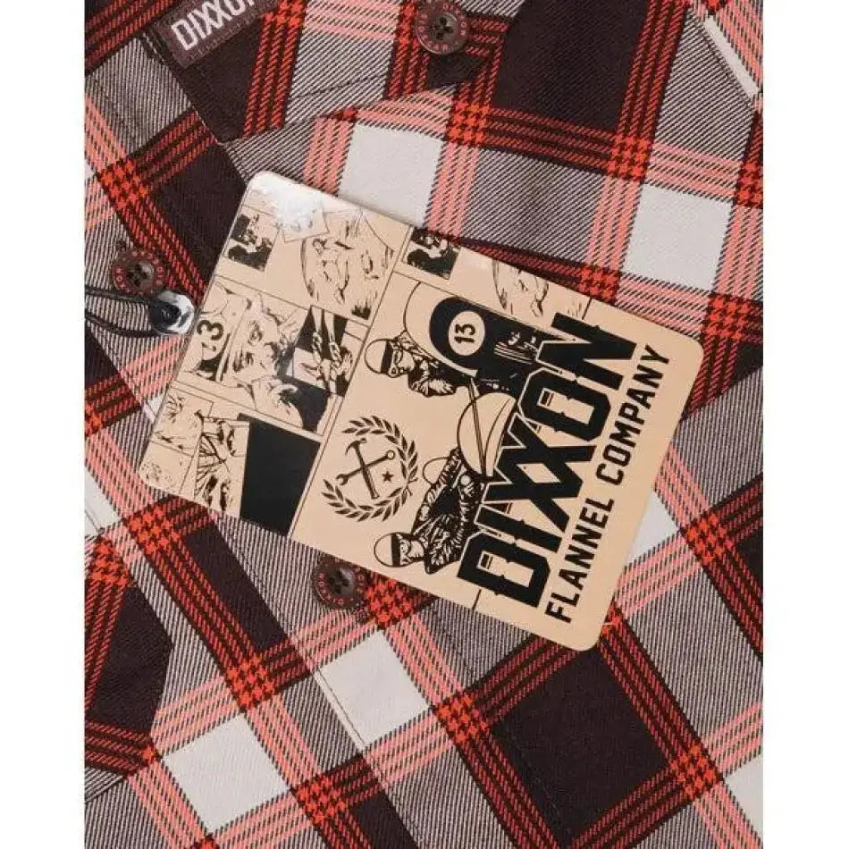 DIXXON FLANNEL SIDECAR WITH THE BAG - FLANNEL - synikclothing.com