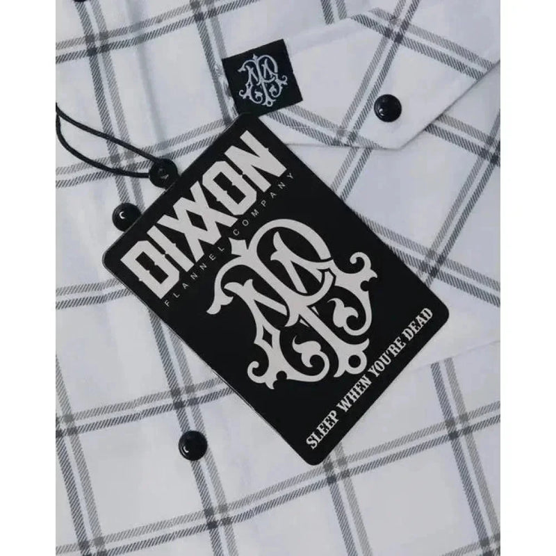 DIXXON-FLANNEL-SLEEP-WHEN-YOU'RE-DEAD-WITH-BAG - FLANNEL - Synik Clothing - synikclothing.com