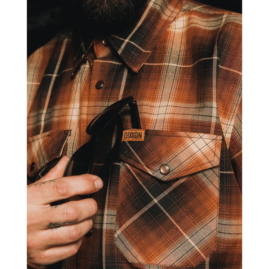 DIXXON-FLANNEL-THE-BARREL-WITH-THE-BAG - FLANNEL - Synik Clothing - synikclothing.com