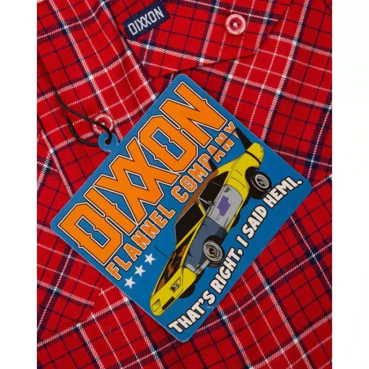 DIXXON-FLANNEL-THE-DIRTE-JOE-DIRT-WITH-BAG - FLANNEL - synikclothing.com