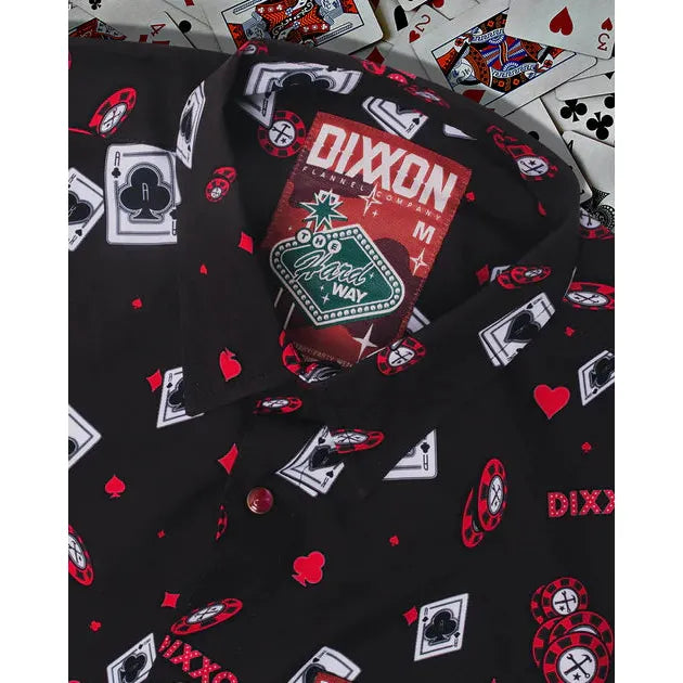 DIXXON-FLANNEL-THE-HARD-WAY-PARTY-SHIRT-WITH-BAG - PARTY SHIRT - Synik Clothing - synikclothing.com