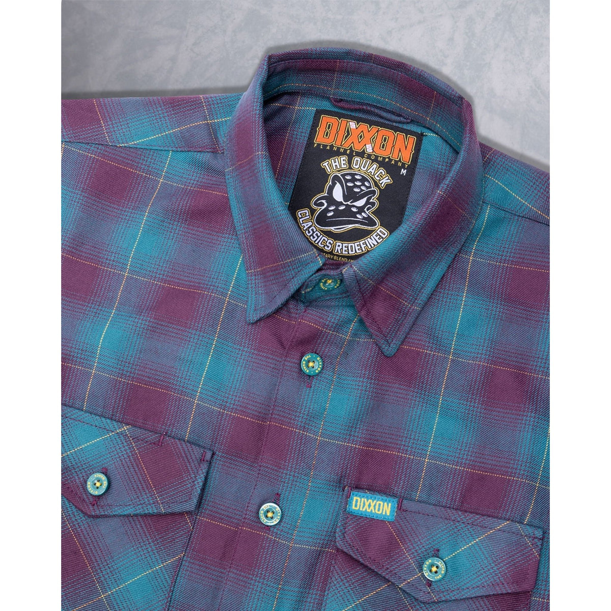DIXXON-FLANNEL-THE-QUACK-WITH-BAG - FLANNEL - Synik Clothing - synikclothing.com