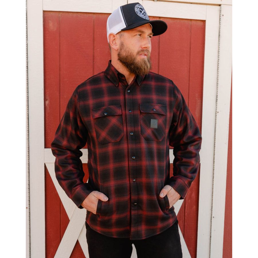 DIXXON-FLANNEL-THE-RESTORATION- SHERPA-WITH-BAG - FLANNEL - synikclothing.com