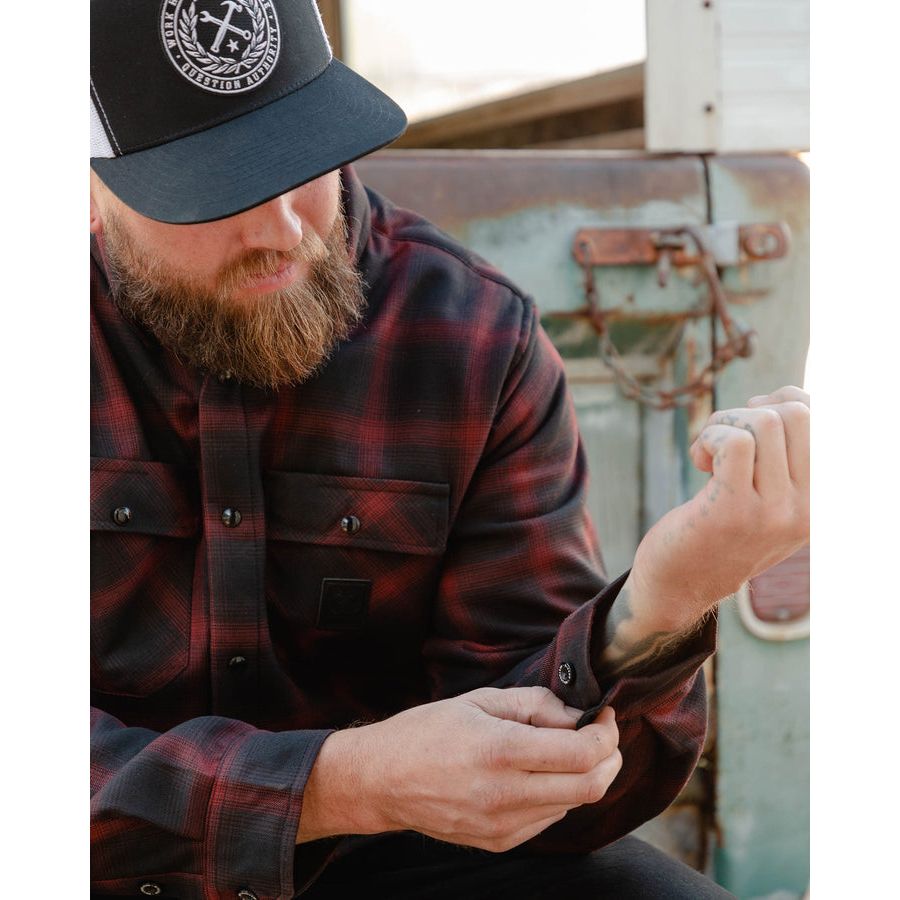 DIXXON-FLANNEL-THE-RESTORATION- SHERPA-WITH-BAG - FLANNEL - synikclothing.com