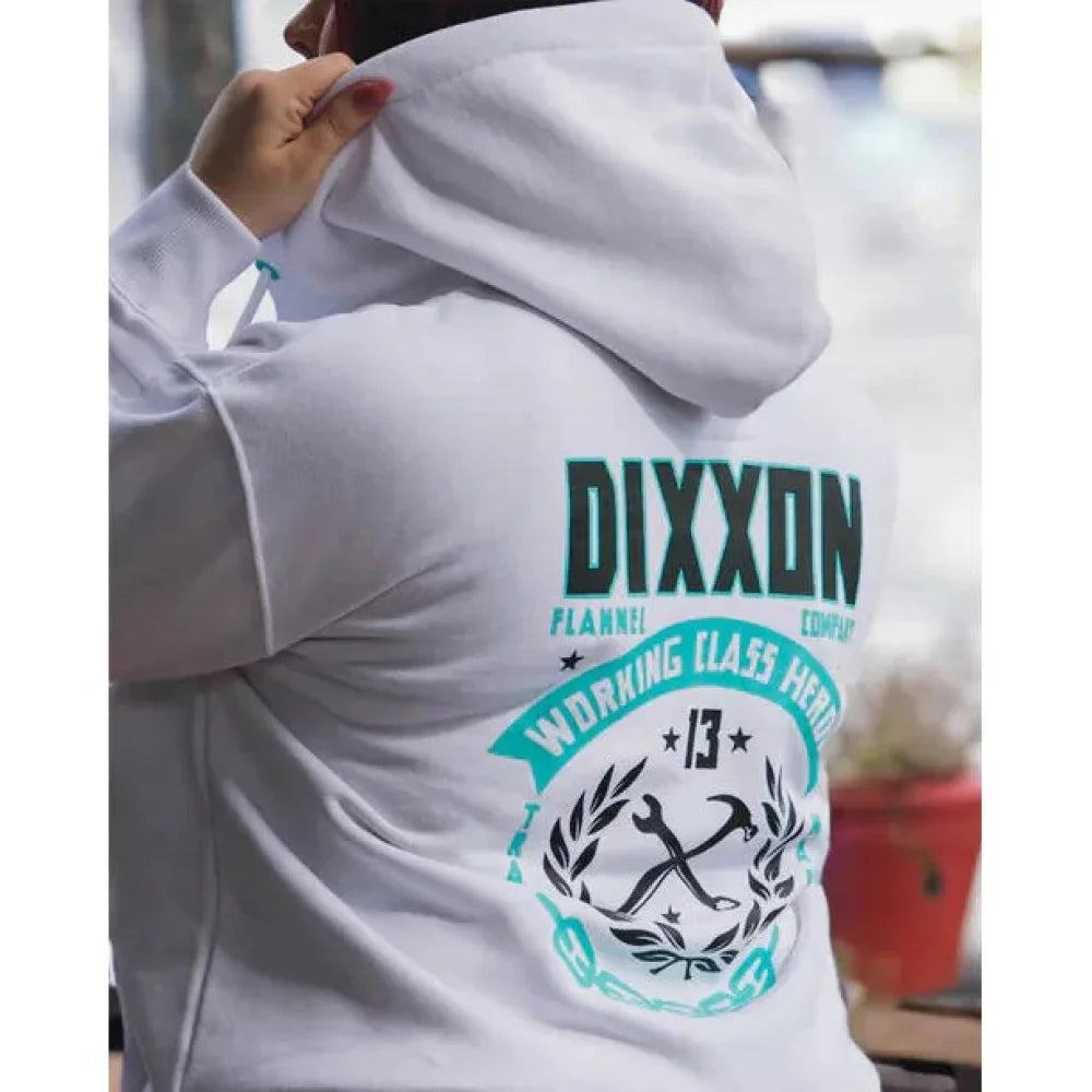 DIXXON FLANNEL TIFFANY BOX CREST ZIP WITH BAG - ZIP HOODIE - synikclothing.com