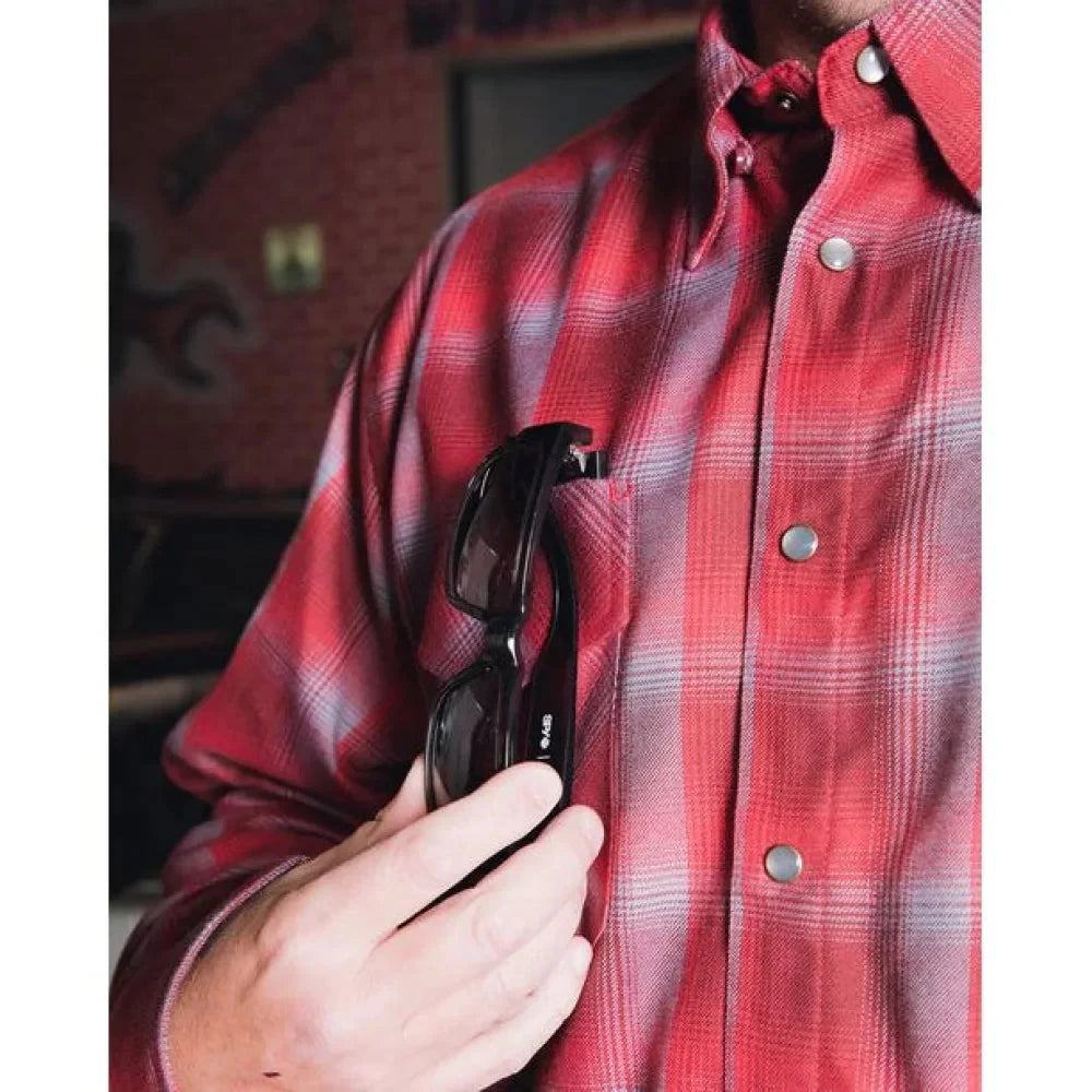 DIXXON-GAME-OVER-FLANNEL-MENS-WITH-BAG - FLANNEL - synikclothing.com