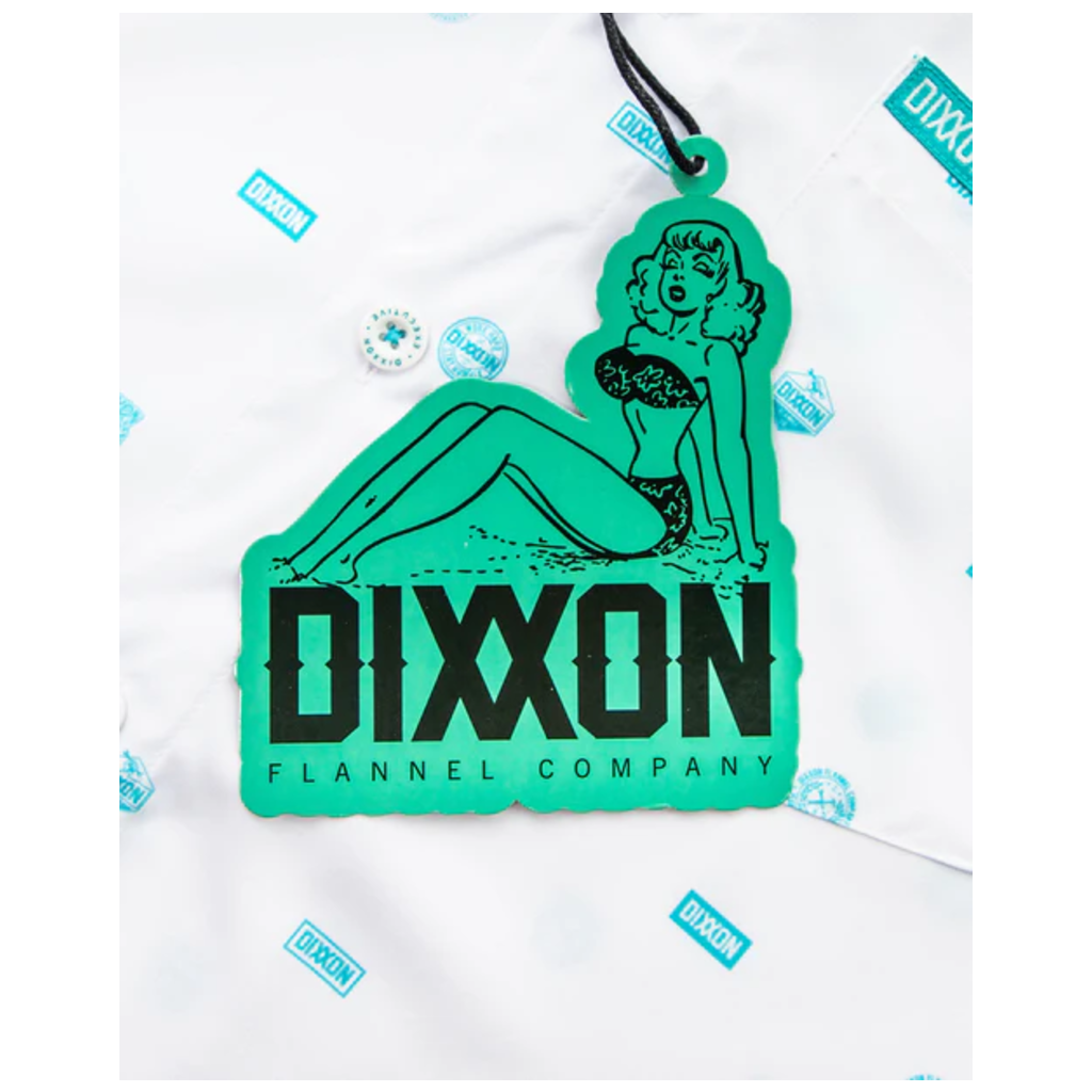 DIXXON EXECUTIVE WHITE/TIFFANY PARTY SHIRT WITH BAG