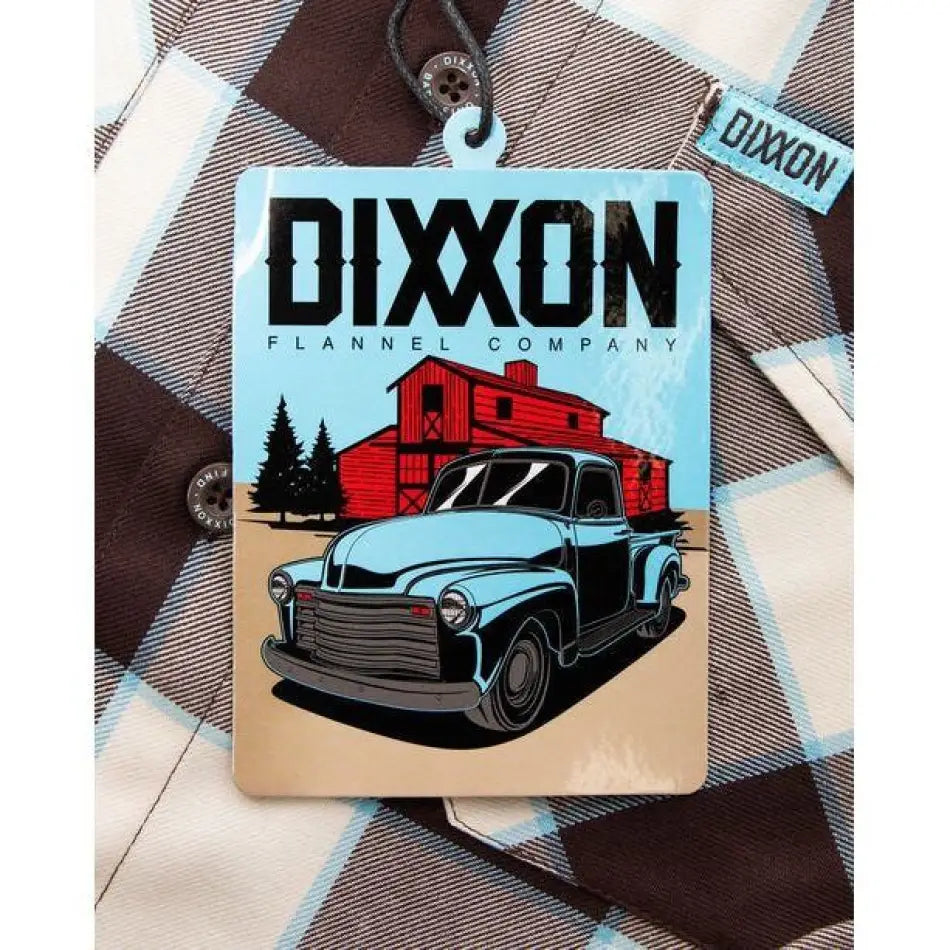 DIXXON THE BARN FIND FLANNEL WITH THE BAG - FLANNEL - synikclothing.com