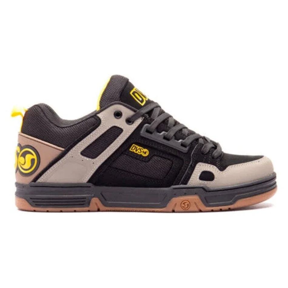 DVS COMANCHE BRINDLE BLACK YELLOW NUBUCK - SHOE - synikclothing.com