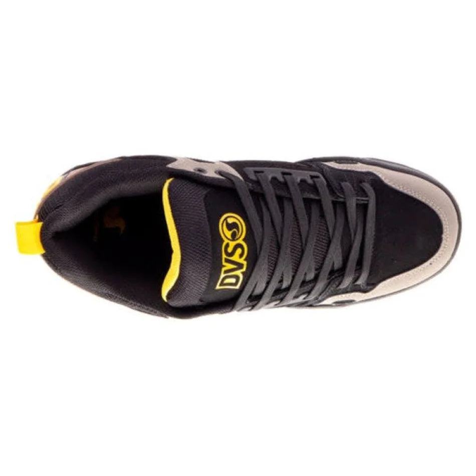 DVS COMANCHE BRINDLE BLACK YELLOW NUBUCK - SHOE - synikclothing.com