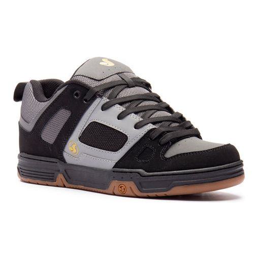 DVS-SHOES-GAMBOL-BLACK-CHARCOAL-GOLD - SHOE - synikclothing.com