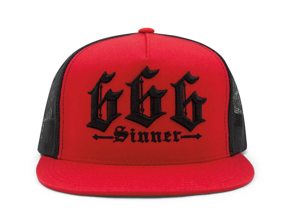 Red Devil - 666 Trucker Cap