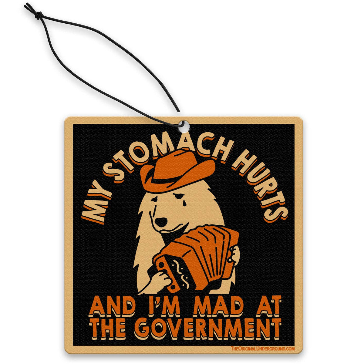 Shady Front - My Stomach Hurts and I'm Mad at the Government Air Freshener