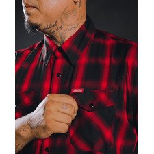 DIXXON FLANNEL EL ROJO LOCO SS BAMBOO