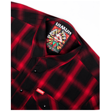 DIXXON FLANNEL EL ROJO LOCO SS BAMBOO