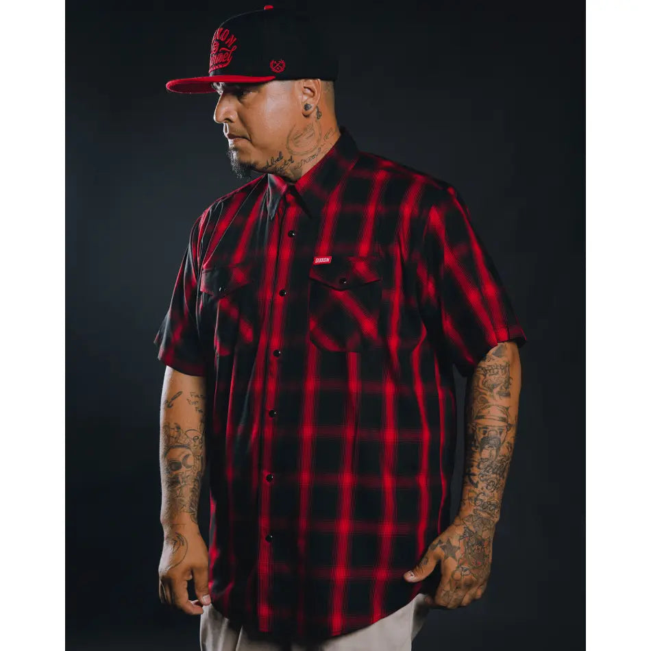 DIXXON FLANNEL EL ROJO LOCO SS BAMBOO - BAMBOO - synikclothing.com