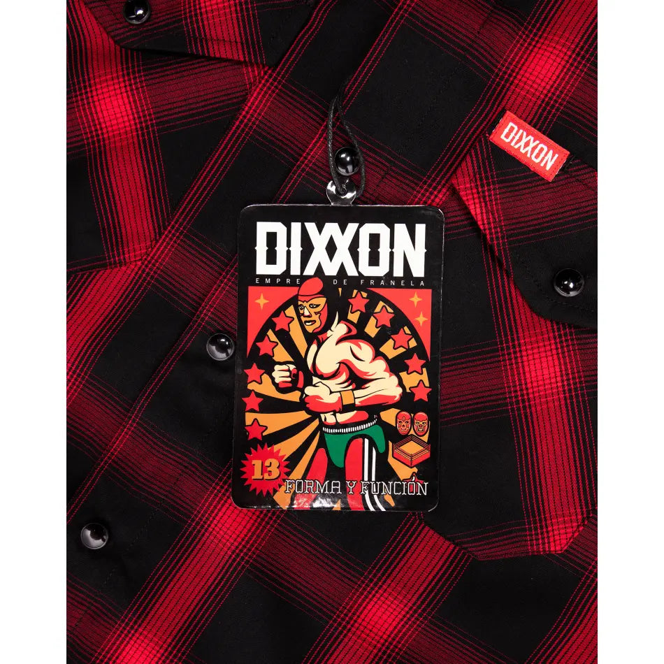 DIXXON FLANNEL EL ROJO LOCO SS BAMBOO - BAMBOO - synikclothing.com