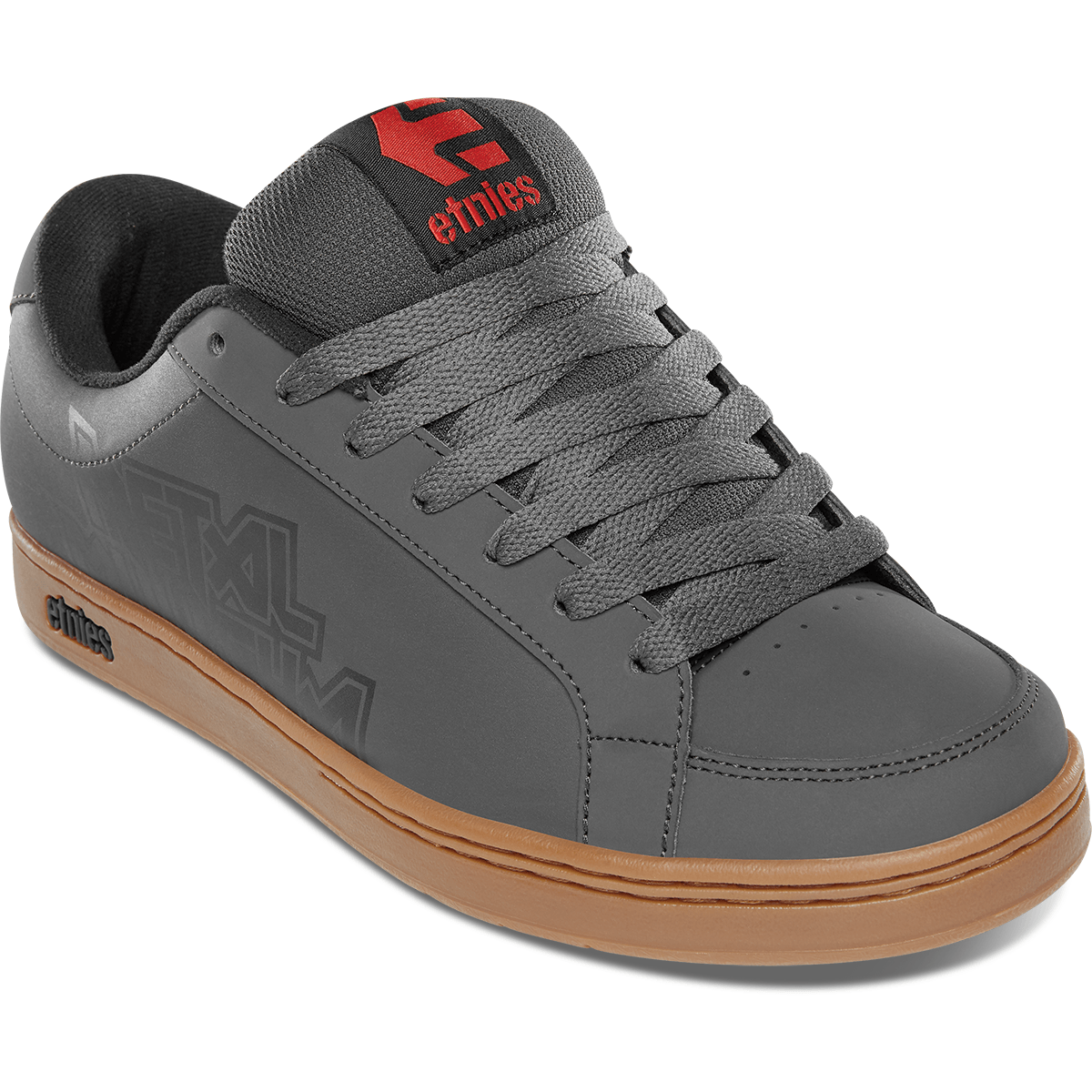 ETNIES-METAL-MULISHA-KINGPIN-BLACK-GREY-GUM - SHOE - synikclothing.com