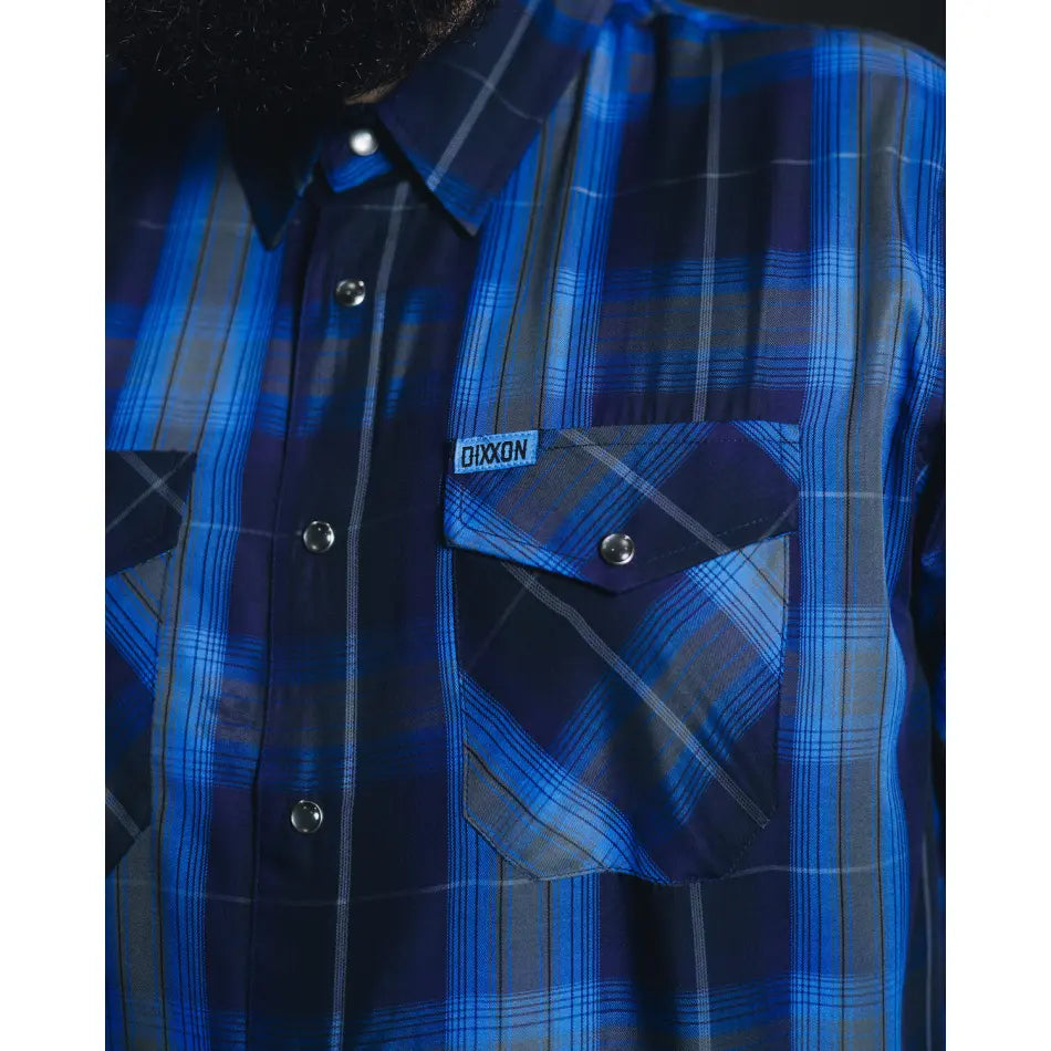 DIXXON FLANNEL BERMUDA TRIANGLE SS BAMBOO - BAMBOO - synikclothing.com