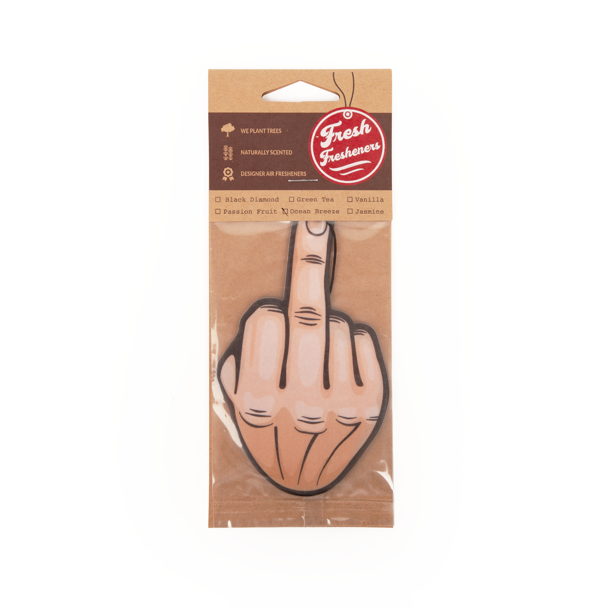Fresh Fresheners - Middle Finger Air Freshener
