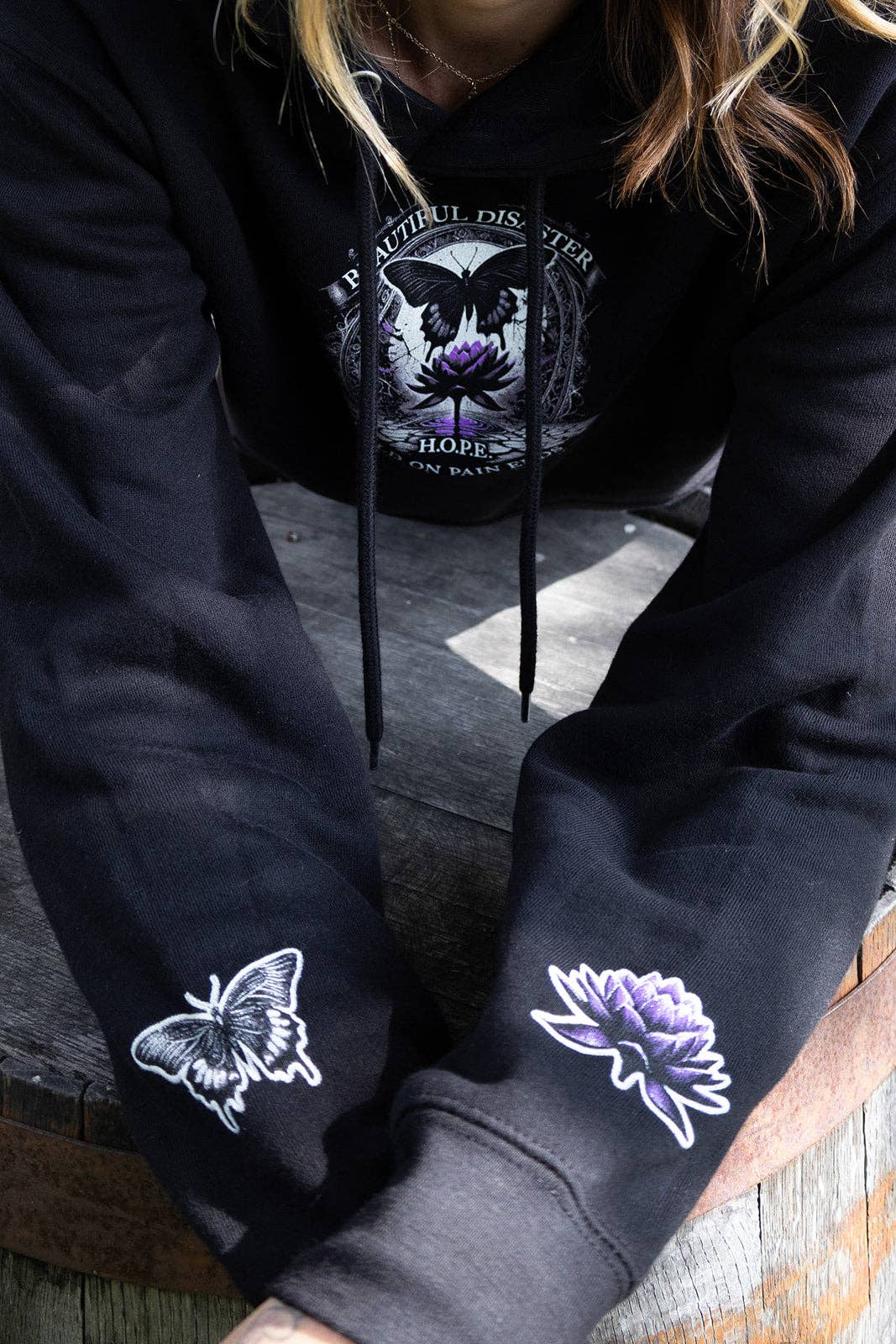 Beautiful Disaster - H.O.P.E Pullover Hoodie