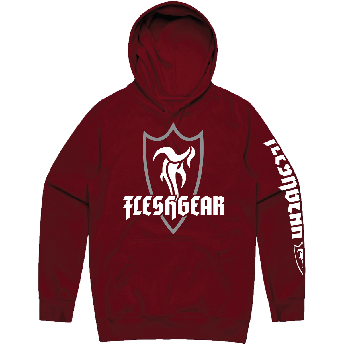 FLESHGEAR-Men's-Knit-Hooded-Pullover-Guard - PULLOVER HOODIE - Synik Clothing - synikclothing.com