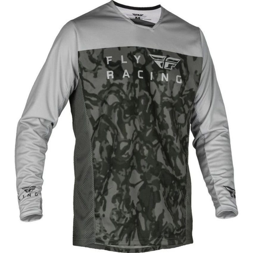 FLY-RACING-RADIUM-DARK-GREY-CAMO-JERSEY - Riding Gear - synikclothing.com