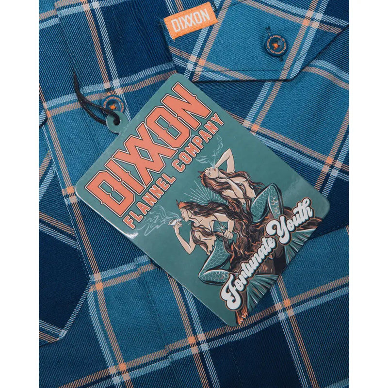 DIXXON FLANNEL FORTUNATE YOUTH WITH THE BAG - FLANNEL - synikclothing.com