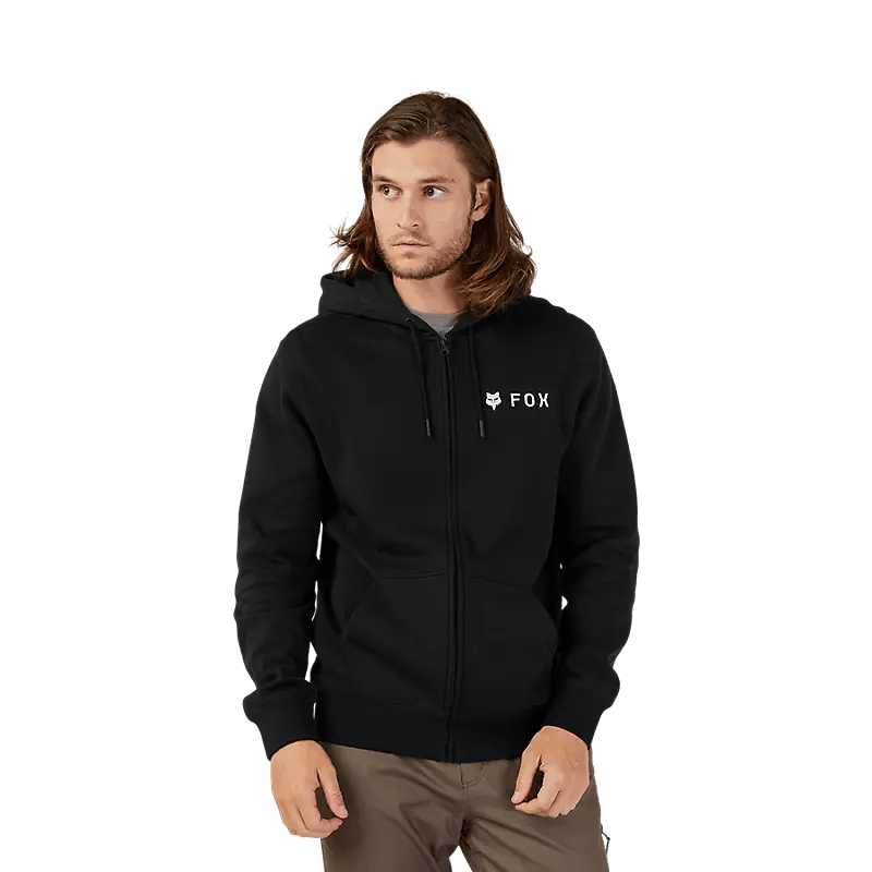 FOX RACING ABSOLUTE FLEECE ZIP [BLK] - ZIP HOODIE - synikclothing.com