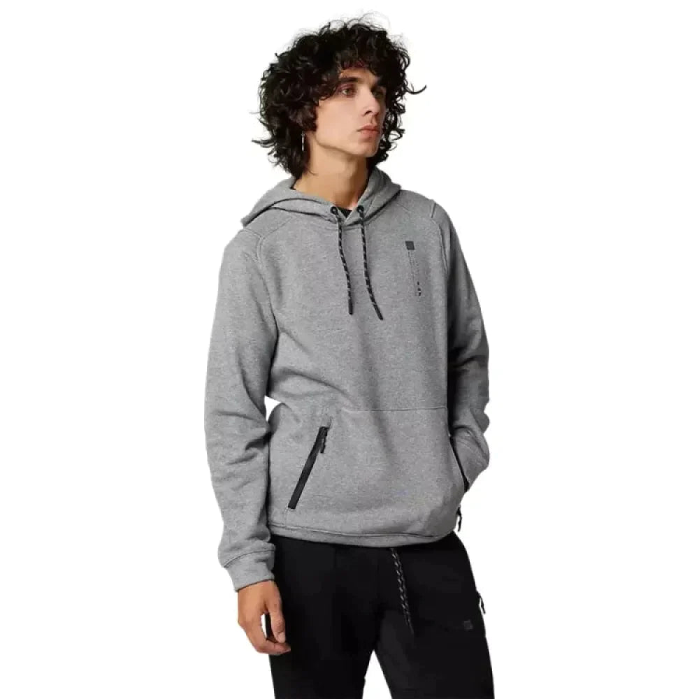 FOX-RACING-BASE-OVER-DWR-PO-FLEECE - PULLOVER HOODIE - synikclothing.com