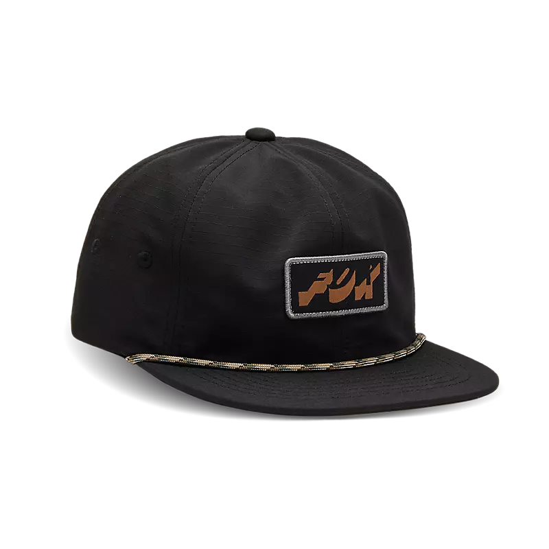 FOX RACING ELEVATED ADJUSTABLE HAT [BLK] - SNAPBACK HAT - Synik Clothing - synikclothing.com