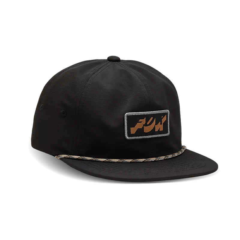 FOX RACING ELEVATED ADJUSTABLE HAT [BLK] - SNAPBACK HAT - synikclothing.com