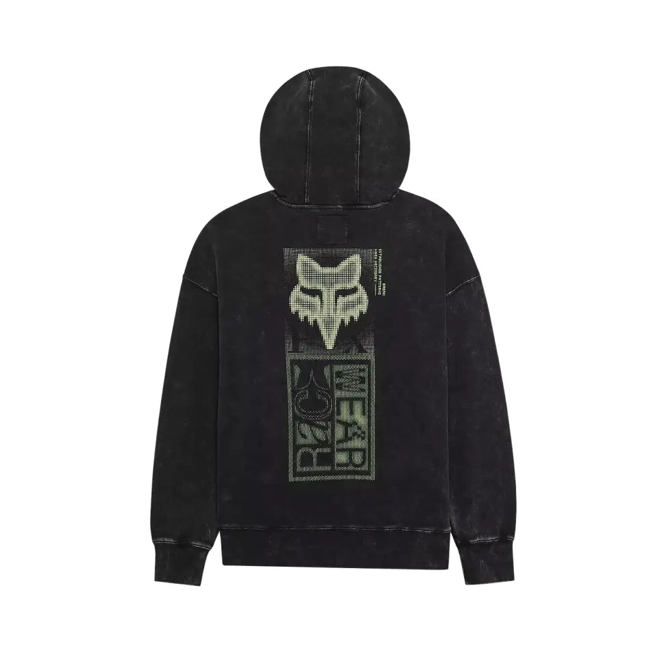 FOX RACING FALL 2024 THROTTLE OVERSIZED FLC PO [DRK VIN] - PULLOVER HOODIE - synikclothing.com